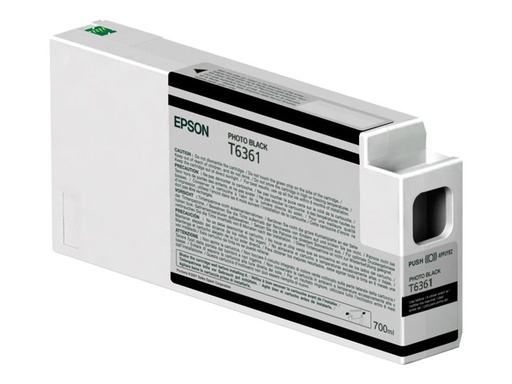 [C13T636100] Epson UltraChrome HDR - 700 ml - Photo schwarz