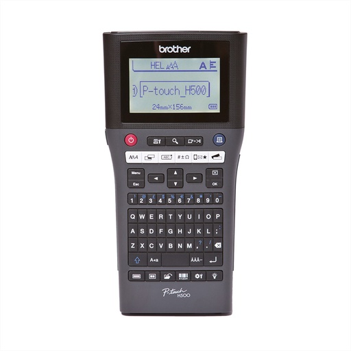 [PTH500ZG1] Brother PT-H500 - QWERTY - TZe - 180 x 180 DPI - 30 mm/sek - Kabelgebunden - Schwarz