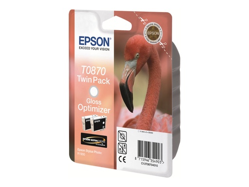 [C13T08704020] Epson T0870 - 2er-Pack - 11.4 ml - glänzend