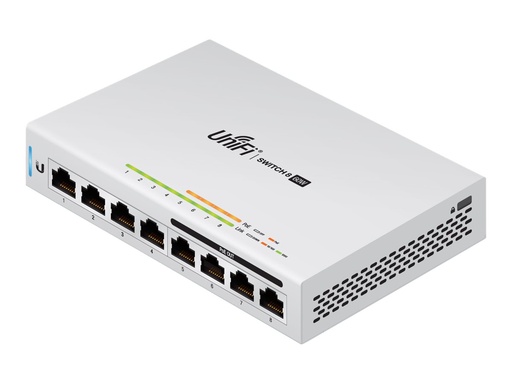 [US-8-60W] Ubiquiti UniFi Switch US-8-60W - Switch - managed - 4 x 10/100/1000 + 4 x 10/100/1000 (PoE)