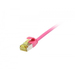 [S217387V3] Synergy 21 Patchkabel RJ45 CAT6A 500Mhz magenta U/FTP slimline rund d - Kabel - Netzwerk