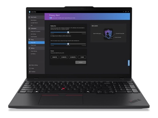 [21MN005EGE] Lenovo ThinkPad T16 Gen 3 21MN - 180°-Scharnierdesign - Intel Core Ultra 5 135U / 1.6 GHz - vPro Enterprise - Win 11 Pro - Intel Graphics - 16 GB RAM - 1 TB SSD TCG Opal Encryption 2, NVMe, Performance - 40.6 cm (16")