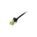 [S217317V3] Synergy 21 Patchkabel RJ45 CAT6A 500Mhz schwarz U/FTP slimline rund d - Kabel - Netzwerk
