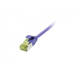 [S217393V3] Synergy 21 Patchkabel RJ45 CAT6A 500Mhz lila U/FTP slimline rund d - Kabel - Netzwerk