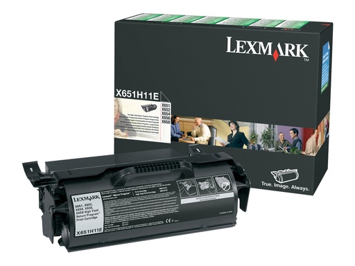 [X651H11E] Lexmark Hohe Ergiebigkeit - Schwarz - original
