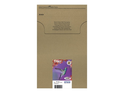 [C13T08074510] Epson T0807 Easy Mail Packaging - 6er-Pack