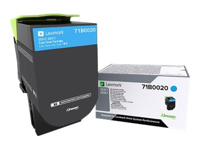 [71B0020] Lexmark X317 - Cyan - original - Tonerpatrone