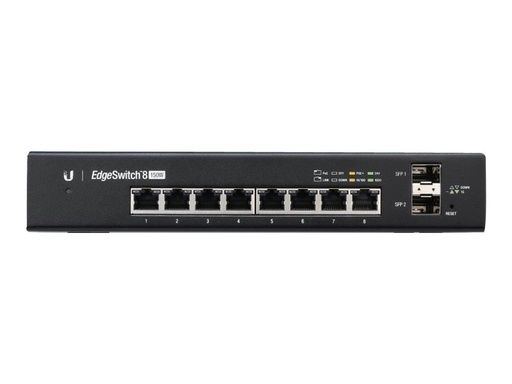 [ES-8-150W] Ubiquiti EdgeSwitch 8 - Switch - L3 - managed - 8 x 10/100/1000 (PoE+)