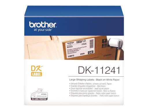 [DK11240] Brother DK-11240 - Schwarz auf Weiß - 51 x 102 mm 600 Etikett(en) Versandetiketten
