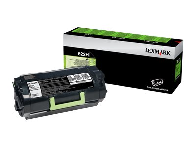 [62D2H00] Lexmark 622H - Hohe Ergiebigkeit - Schwarz