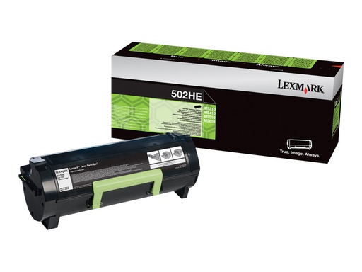 [50F2H0E] Lexmark 502HE - Hohe Ergiebigkeit - Schwarz - original