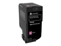 [74C2SME] Lexmark Magenta - original - Tonerpatrone LCCP