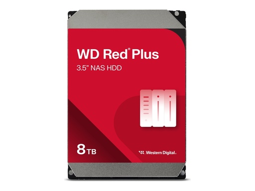 [WD80EFPX] WD Red Plus WD80EFPX - Festplatte - 8 TB - intern - 3.5" (8.9 cm)