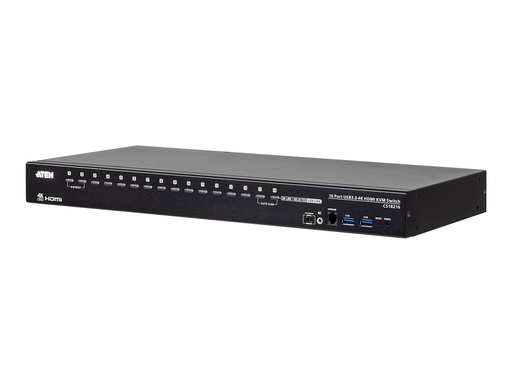 [CS18216-AT-G] ATEN CS18216 - KVM-/Audio-/USB-Switch - 16 x