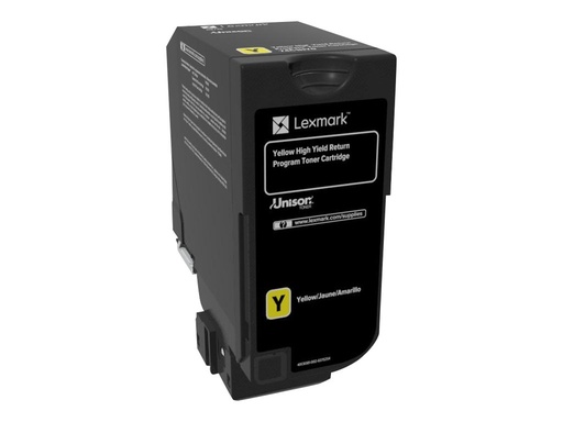 [74C2HY0] Lexmark Hohe Ergiebigkeit - Gelb - original