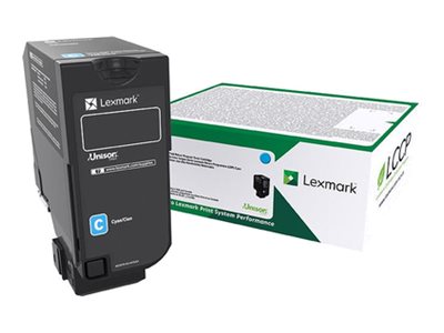 [74C2HC0] Lexmark Hohe Ergiebigkeit - Cyan - original