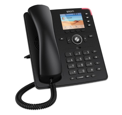 [4582] Snom D713 - IP-Telefon - Schwarz - Kabelgebundenes Mobilteil - TFT - Gigabit Ethernet
