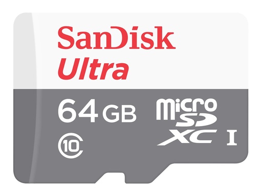 [SDSQUNR-064G-GN6TA] SanDisk Ultra - Flash-Speicherkarte (microSDXC-an-SD-Adapter