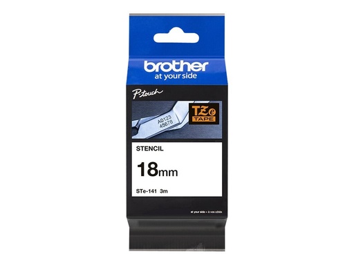 [STE141] Brother STe-141 - Schwarz - Rolle (1,8 cm x 3 m) 1 Kassette(n) Stempelband