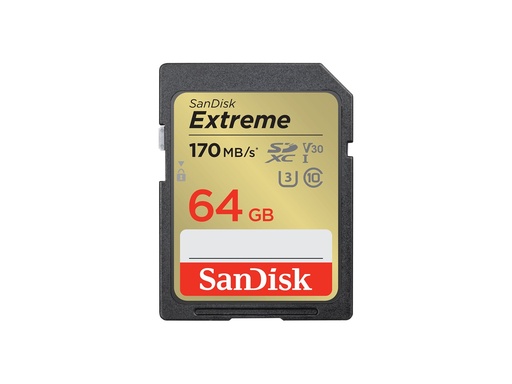 [SDSDXV2-064G-GNCIN] SanDisk Extreme - Flash-Speicherkarte - 64 GB