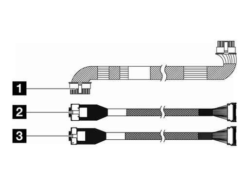 [4X97A87796] Lenovo Speicherkabelkit - für 4 x 2,5" AnyBay
