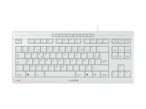 [JK-8600FR-0] Cherry STREAM KEYBOARD TKL - Tastatur - USB - AZERTY