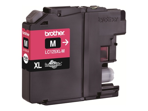 [LC125XLMBP] Brother LC125XLM - Sehr hohe Ergiebigkeit - Magenta