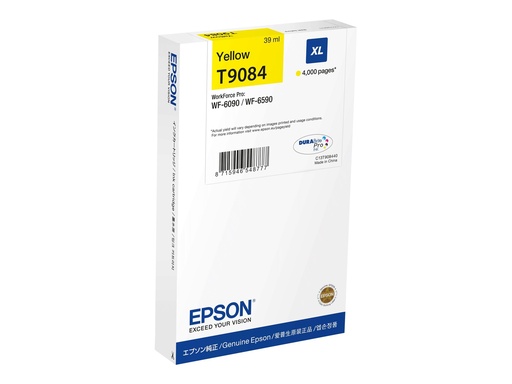 [C13T90844N] Epson T9084 - 39 ml - Größe XL - Gelb - original