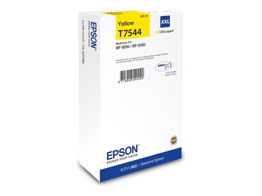 [C13T75444N] Epson T7544 - 69 ml - Größe XXL - Gelb - original