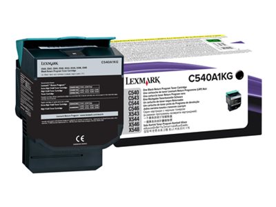 [C540A1KG] Lexmark Schwarz - original - Tonerpatrone LCCP, LRP