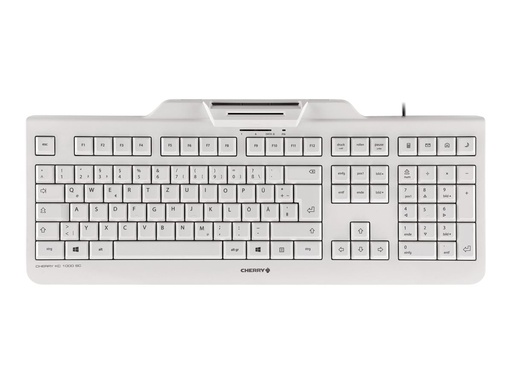 [JK-A0100DE-0] Cherry KC 1000 SC - Tastatur - Deutsch - Pale