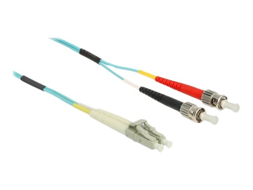 [86567] Delock Netzwerkkabel - LC Multi-Mode (M) zu ST multi-mode (M)