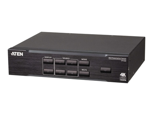 [VP1420-AT-G] ATEN VP1420 4 x 2 True 4K Presentation Matrix