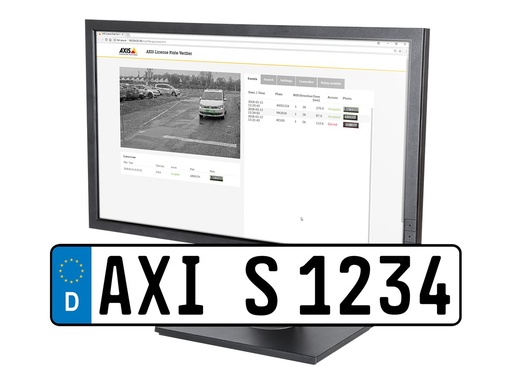 [01574-001] Axis Plate Verifier - Lizenz - ESD