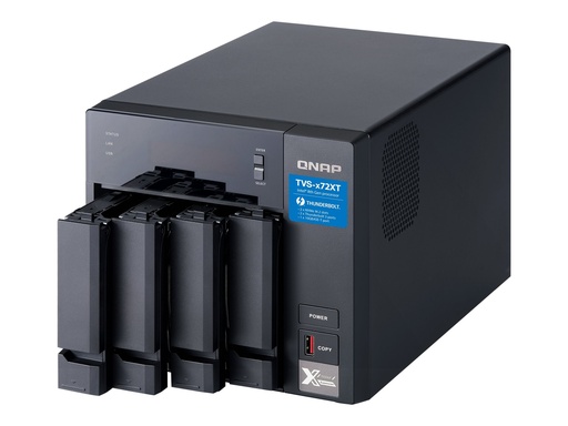 [TVS-472XT-I3-4G] QNAP TVS-472XT - NAS-Server - 4 Schächte - SATA