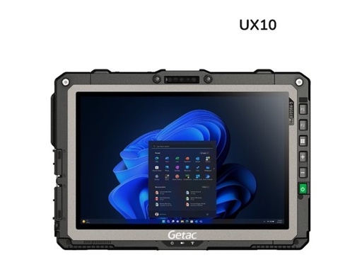 [USC154VIXPX3] GETAC UX10 G3 - Robust - Tablet - Intel Core i5 1235U - Win 11 Pro - Intel Iris Xe Grafikkarte - 8 GB RAM - 256 GB SSD NVMe - 25.7 cm (10.1")