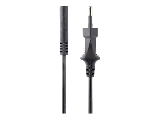 [PXTNB2SEU1M] StarTech.com 1 m Laptop Ladekabel, EU Stecker auf C7, 2,5A 250V, 18AWG, Laptop Ersatzkabel, Drucker Stromkabel, Laptop Stromkabel/Netztkabel - UL gelistet (PXTNB2SEU1M)