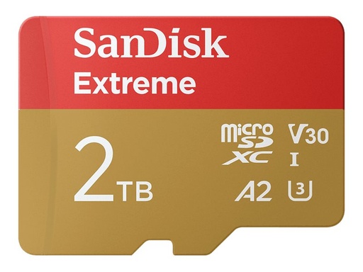 [SDSQXAV-2T00-GN6MA] SanDisk Extreme - Flash-Speicherkarte (microSDHC/SD-Adapter inbegriffen)