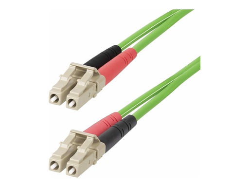 [LCLCL-15M-OM5-FIBER] StarTech.com 15m LC zu LC(UPC) OM5 Multimode Glasfaserkabel, LSZH LWL - Patch-Kabel - LC/UPC Multi-Modus (M)