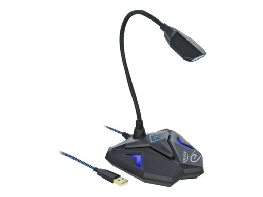[66330] Delock Desktop USB Gaming Microphone with Gooseneck and Mute Button