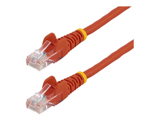 [45PAT50CMRD] StarTech.com Startech 0,5m Cat5e Ethernet Netzwerkkabel Snagless mit RJ45 - Cat 5e UTP Kabel - Rot - Patch-Kabel - RJ-45 (M)