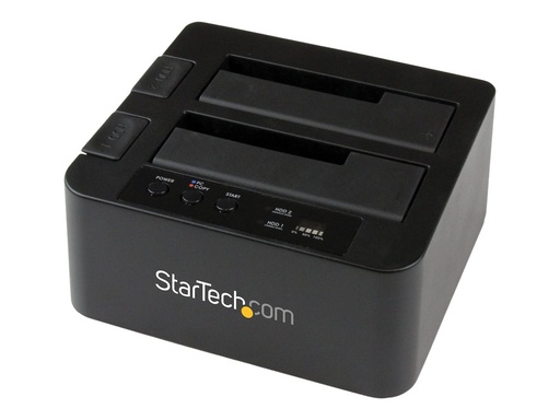[SDOCK2U33RE] StarTech.com Dual Bay Hard Drive Duplicator, Standalone USB 3.0 (5 Gbps)