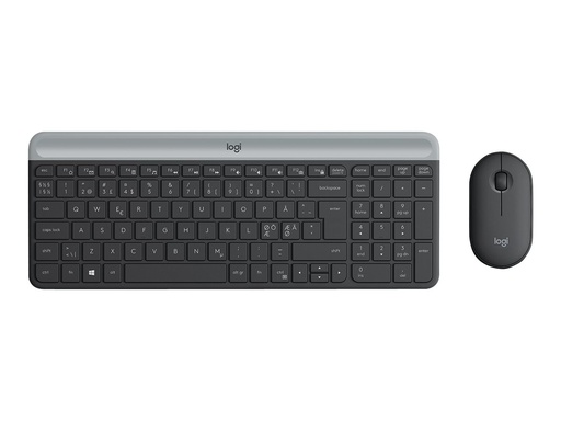 [920-009200] Logitech Slim Wireless Combo MK470 - Tastatur-und-Maus-Set