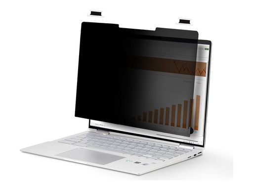 [14LT6-PRIVACY-SCREEN] StarTech.com 14" 16:10 Laptop-Touch Blickschutzfilter, Flip-Over - Blickschutzfilter für Notebook - Klebestreifen, Schiebelaschen, Flexi-Scharniere - 40.6 cm (16")