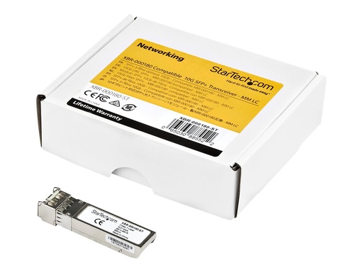 [SFP-10GBASE-LRM-ST] StarTech.com SFP-10GBASE-LRM-ST Transceiver Modul (SFP+ Module, 10GBase-LRM Cisco kompatibel, Glasfaser, 1310nm, LC Multimode mit DDM)