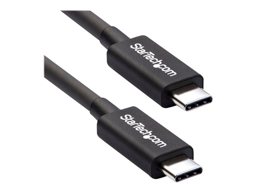 [TBLT34MM50CM] StarTech.com StarTech 50cm (1.6ft) Thunderbolt 3 Cable, 40Gbps, 100W PD, 4K/5K Video, Thunderbolt-Certified, Compatible w/ TB4/USB 3.2/DisplayPort - Thunderbolt-Kabel - USB-C (M)