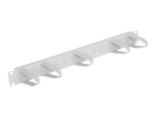 [43346] Delock Universal - Kabelmanagement - Rack montierbar - Hellgrau, RAL 7035 - 1U - 48.3 cm (19")