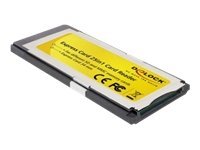 [61837] Delock Express Card 25 in1 Card Reader - Kartenleser - 25 in 1 (MMC, SD, MMCplus, SDHC, SDXC)