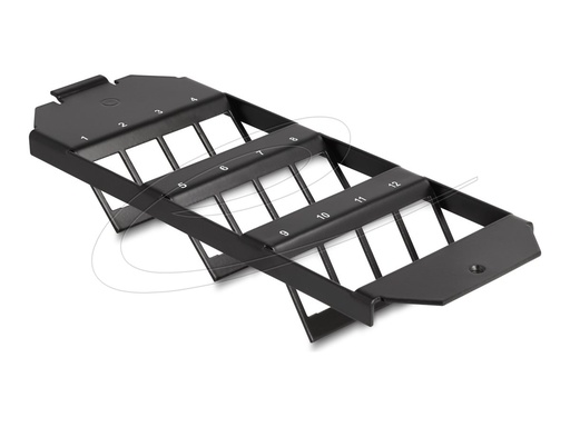 [88063] Delock Montageklammer für Moduleinsatz - Schwarz