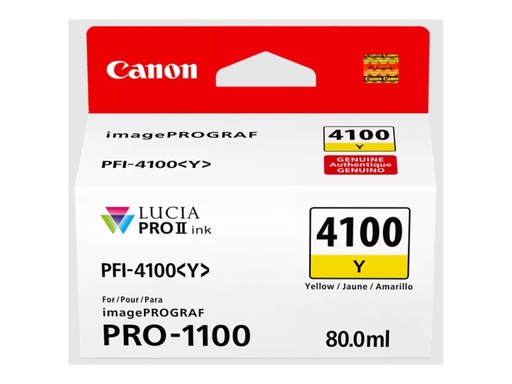 [6780C001] Canon PFI-4100 Y - 80 ml - Gelb - original - hängende Box